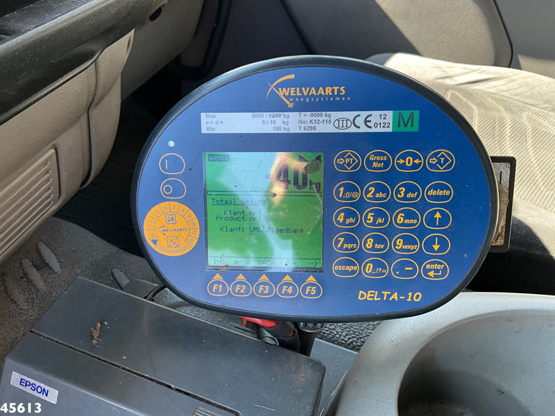 Caminhão de lixo DAF FA 55 LF 250 VDK 13 m³ Welvaarts weighing system: foto 10