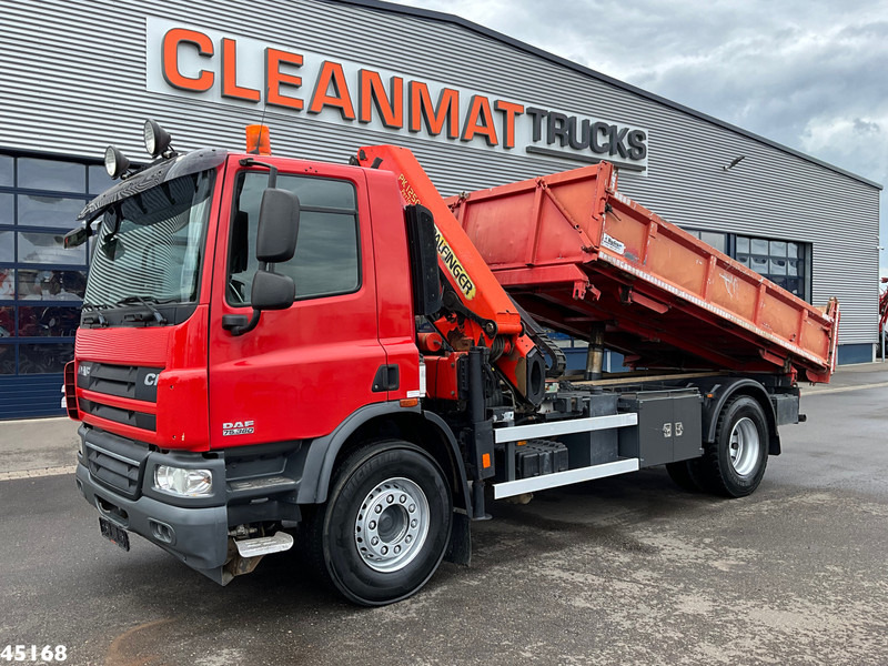 DAF FA 75 CF 360 Palfinger 12 Tonmeter laadkraan - Camião basculante, Camião grua: foto 3 DAF FA 75 CF 360 Palfinger 12 Tonmeter laadkraan - Camião basculante, Camião grua: foto 3