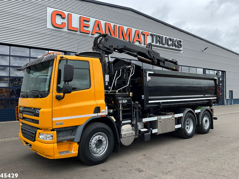 Locação financeira de DAF FAN 75 CF 360 Hiab 12 Tonmeter laadkraan + Kipper 15m³ Just 177.993 km! DAF FAN 75 CF 360 Hiab 12 Tonmeter laadkraan + Kipper 15m³ Just 177.993 km!: foto 10