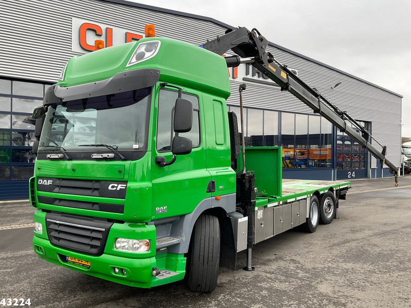 Camião grua DAF FAN 85 CF 360 Euro 5 HMF 42 Tonmeter laadkraan: foto 1
