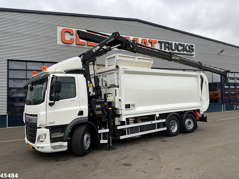 DAF FAN CF 290 Euro 6 Hiab 21 Tonmeter laadkraan - Caminhão de lixo: foto 1 DAF FAN CF 290 Euro 6 Hiab 21 Tonmeter laadkraan - Caminhão de lixo: foto 1