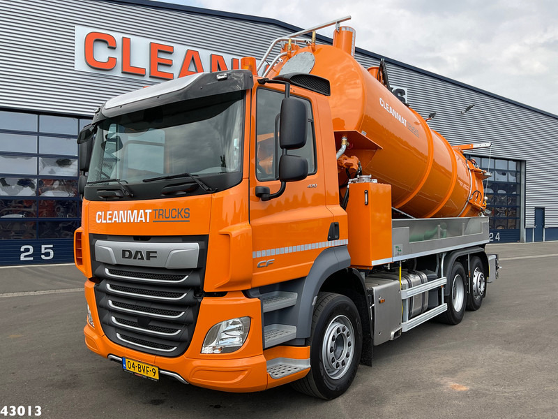 DAF FAN CF 430 DHM Combi kolkenzuiger - Caminhão limpa fossa: foto 2 DAF FAN CF 430 DHM Combi kolkenzuiger - Caminhão limpa fossa: foto 2