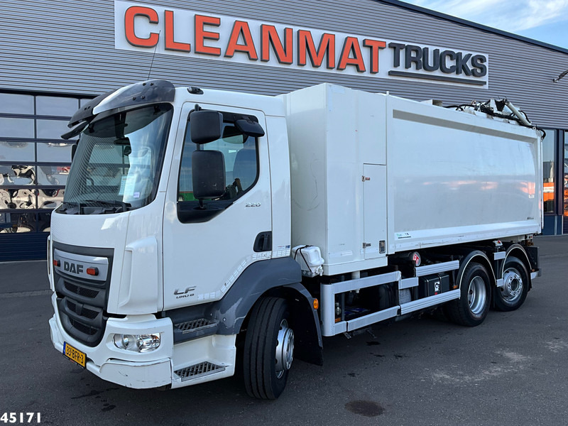DAF FAN LF 220 Euro 6 Bekker LaGram Glaswagen - Caminhão de lixo: foto 4 DAF FAN LF 220 Euro 6 Bekker LaGram Glaswagen - Caminhão de lixo: foto 4