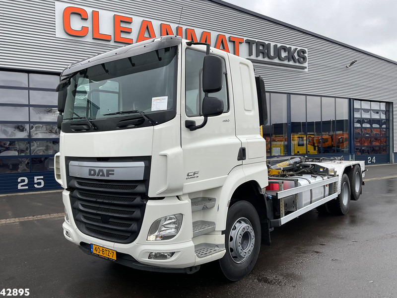 Camião polibenne DAF FAS CF 460 Euro 6 Palfinger haakarmsysteem: foto 6