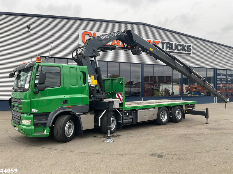 DAF FAX 85 CF 410 Euro 5 Fassi 66 Tonmeter laadkraan - Camião grua: foto 1 DAF FAX 85 CF 410 Euro 5 Fassi 66 Tonmeter laadkraan - Camião grua: foto 1
