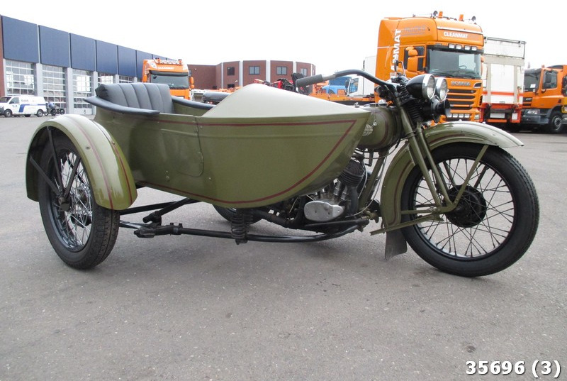 Harley-Davidson D 750 zijspan combinatie - Motocicleta: foto 3 Harley-Davidson D 750 zijspan combinatie - Motocicleta: foto 3