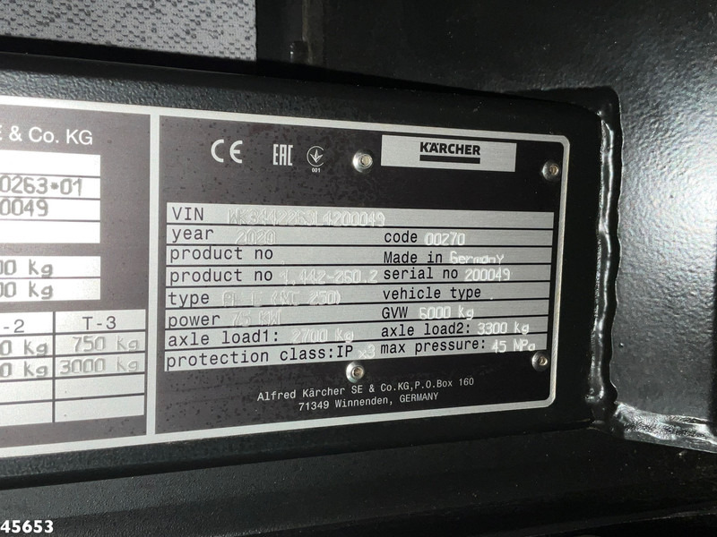 Varredora urbana Kärcher MC 250 Just 16.579 km!: foto 16 Varredora urbana Kärcher MC 250 Just 16.579 km!: foto 16
