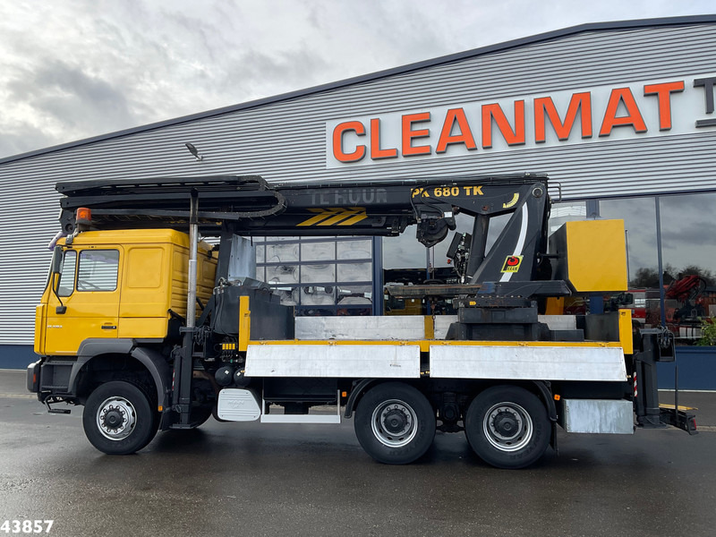 MAN F2000 6x6 Full Steel Manual Palfinger 68 Meter Dachdecker kran Just 54.133 km! - Camião grua: foto 4 MAN F2000 6x6 Full Steel Manual Palfinger 68 Meter Dachdecker kran Just 54.133 km! - Camião grua: foto 4