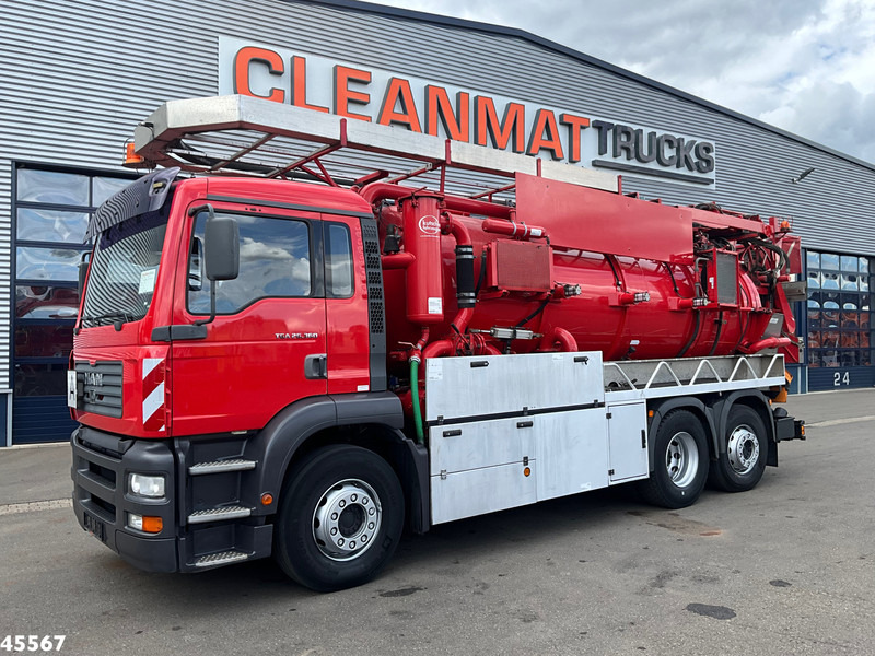 MAN TGA 26.360 Kutschke 12,5 m³ Combi Kolkenzuiger Just 168.699 km! - Caminhão limpa fossa: foto 4 MAN TGA 26.360 Kutschke 12,5 m³ Combi Kolkenzuiger Just 168.699 km! - Caminhão limpa fossa: foto 4