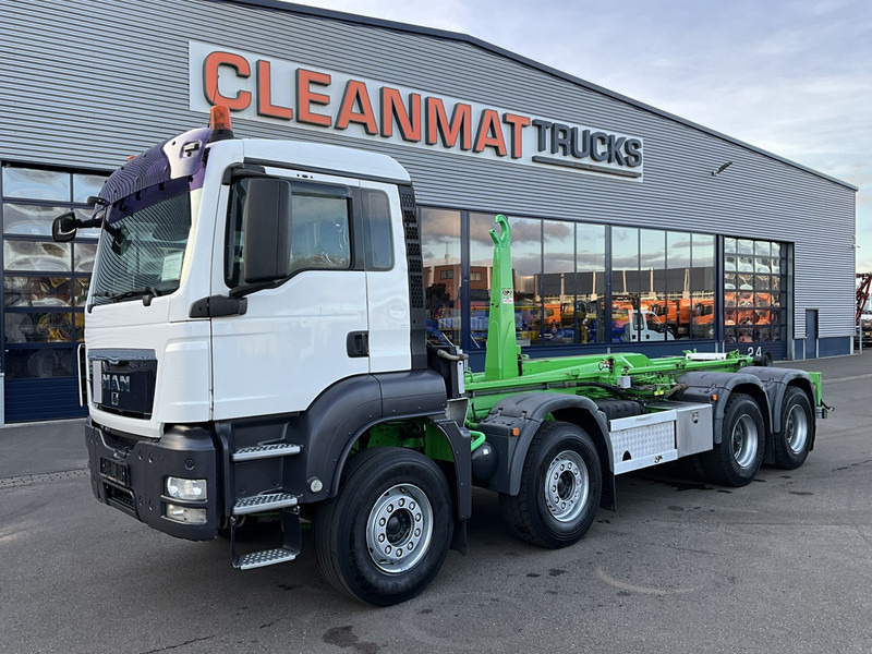 MAN TGA 41.440 8x4 Full Steel AJK 26 Ton Haakarmsysteem - Camião polibenne: foto 2 MAN TGA 41.440 8x4 Full Steel AJK 26 Ton Haakarmsysteem - Camião polibenne: foto 2