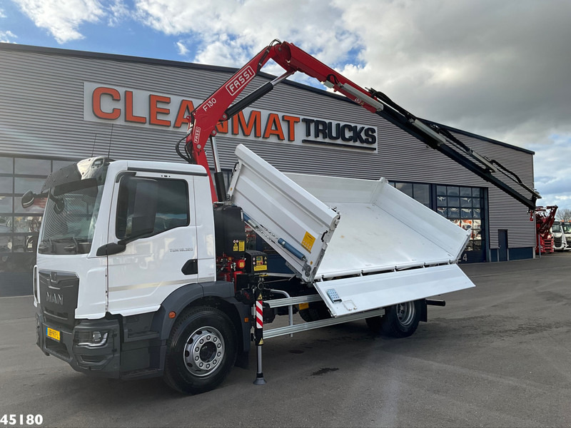 MAN TGM 18.320 Euro 6 Fassi 13 Tonmeter laadkraan NEW AND UNUSED! - Camião basculante: foto 2 MAN TGM 18.320 Euro 6 Fassi 13 Tonmeter laadkraan NEW AND UNUSED! - Camião basculante: foto 2