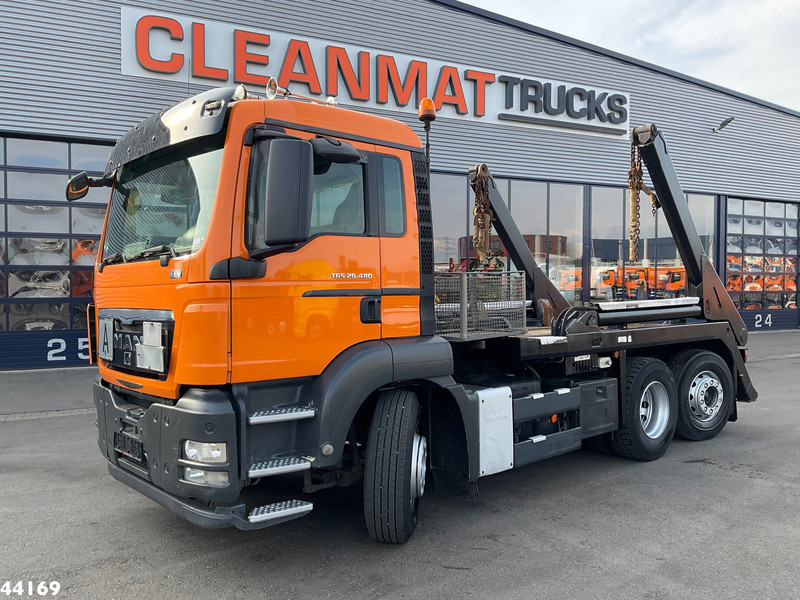 MAN TGS 26.480 VDL 18 Ton portaalarmsysteem - Camião multibenne: foto 1 MAN TGS 26.480 VDL 18 Ton portaalarmsysteem - Camião multibenne: foto 1