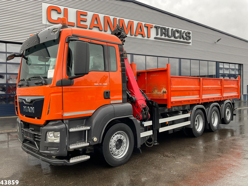 MAN TGS 35.400 8x4 Euro 6 Palfinger 17 Tonmeter Z-kraan - Camião basculante, Camião grua: foto 4 MAN TGS 35.400 8x4 Euro 6 Palfinger 17 Tonmeter Z-kraan - Camião basculante, Camião grua: foto 4