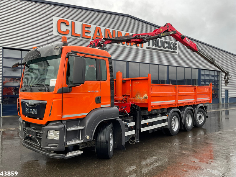 MAN TGS 35.400 8x4 Euro 6 Palfinger 17 Tonmeter Z-kraan - Camião basculante, Camião grua: foto 2 MAN TGS 35.400 8x4 Euro 6 Palfinger 17 Tonmeter Z-kraan - Camião basculante, Camião grua: foto 2