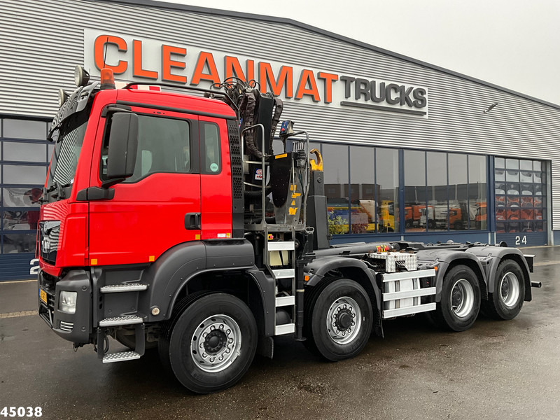MAN TGS 35.400 8x6 Euro 6 HMF 16 Tonmeter Z-kraan - Camião polibenne, Camião grua: foto 2 MAN TGS 35.400 8x6 Euro 6 HMF 16 Tonmeter Z-kraan - Camião polibenne, Camião grua: foto 2