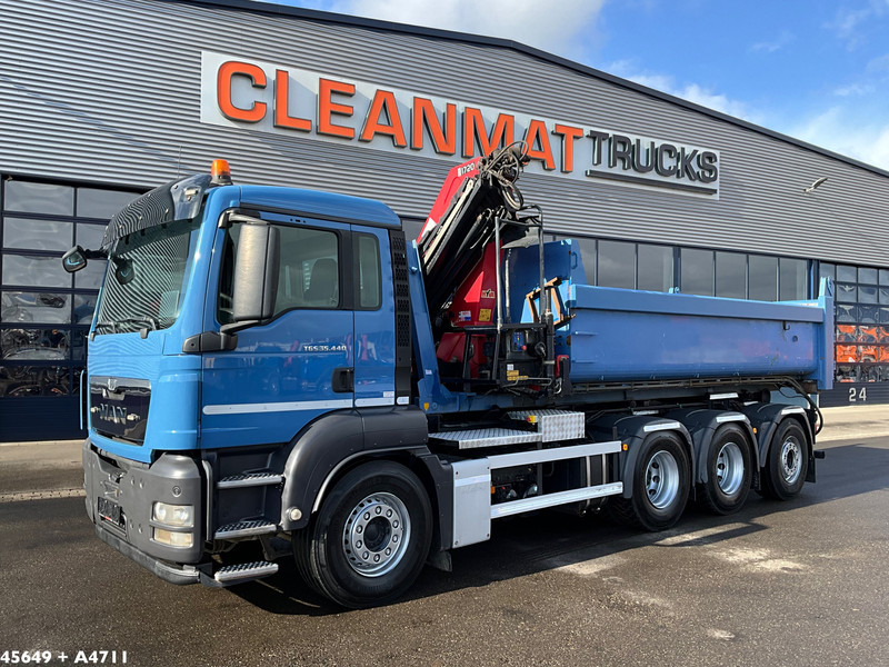 MAN TGS 35.440 8x4 HMF 17 Tonmeter laadkraan - Camião polibenne: foto 2 MAN TGS 35.440 8x4 HMF 17 Tonmeter laadkraan - Camião polibenne: foto 2