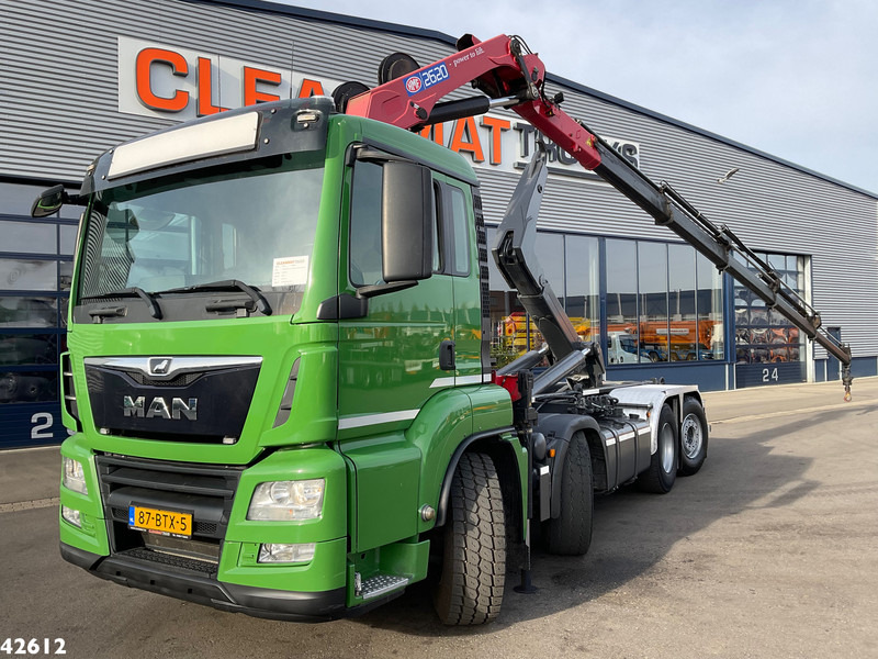 MAN TGS 35.460 8x2 Euro 6 HMF 26 Tonmeter laadkraan - Camião polibenne, Camião grua: foto 1 MAN TGS 35.460 8x2 Euro 6 HMF 26 Tonmeter laadkraan - Camião polibenne, Camião grua: foto 1