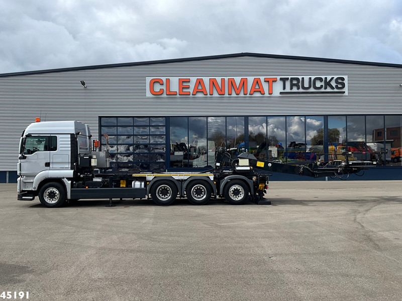 MAN TGS 35.480 Euro 6 8x4 Deuringer Garagetransporter - Camião transportador de contêineres/ Caixa móvel: foto 3 MAN TGS 35.480 Euro 6 8x4 Deuringer Garagetransporter - Camião transportador de contêineres/ Caixa móvel: foto 3