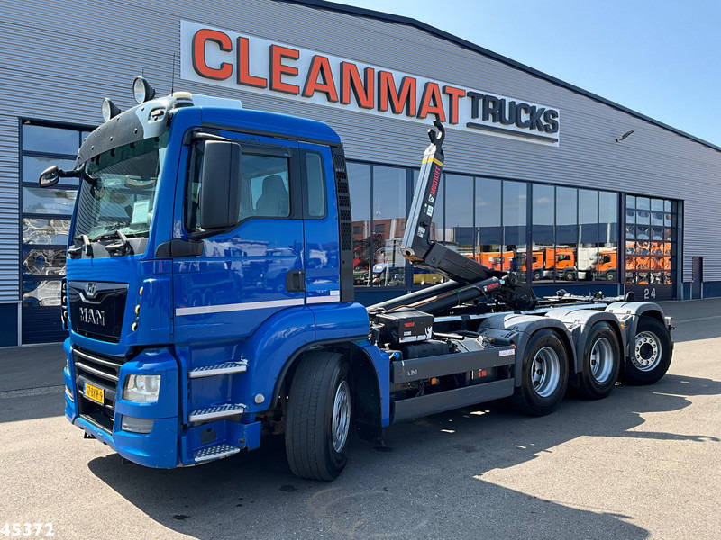 MAN TGS 36.460 8x4 Euro 6 Hiab 30 Ton haakarmsysteem - Camião polibenne: foto 1 MAN TGS 36.460 8x4 Euro 6 Hiab 30 Ton haakarmsysteem - Camião polibenne: foto 1