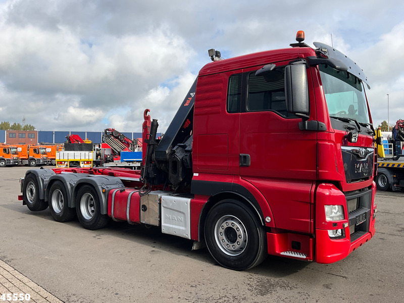 MAN TGX 35.480 8x4 Euro 6 Hiab 28 Tonmeter laadkraan - Camião polibenne, Camião grua: foto 3 MAN TGX 35.480 8x4 Euro 6 Hiab 28 Tonmeter laadkraan - Camião polibenne, Camião grua: foto 3