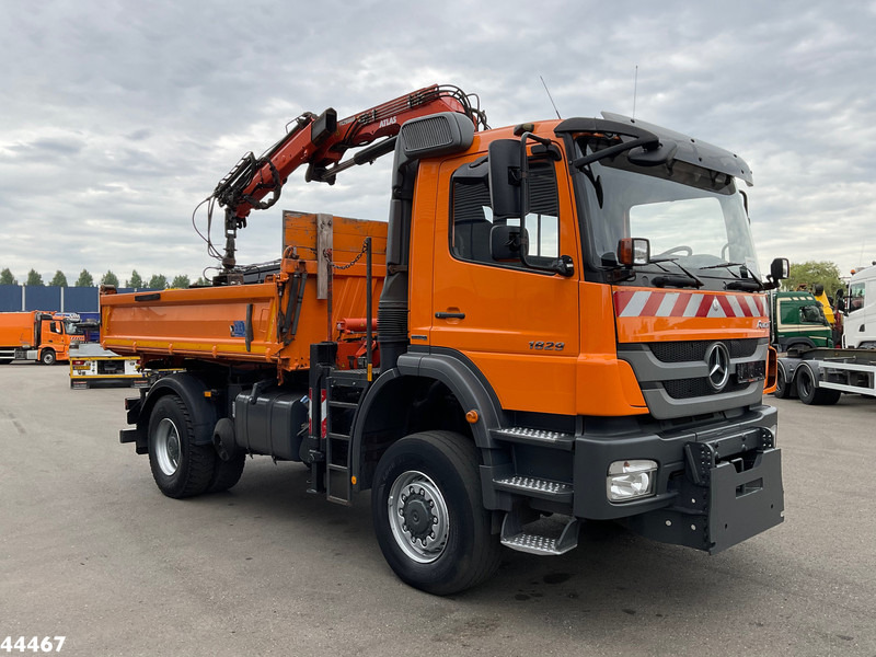 Mercedes-Benz 1829 AK 4x4 Atlas 8,5 Tonmeter laadkraan Manual Full steel - Camião basculante, Camião grua: foto 4 Mercedes-Benz 1829 AK 4x4 Atlas 8,5 Tonmeter laadkraan Manual Full steel - Camião basculante, Camião grua: foto 4
