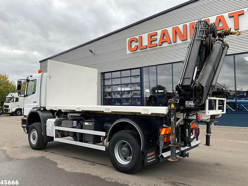 Mercedes-Benz AXOR 1929 4x4 VDL 14 Ton haakarmsysteem + Laadplateau met Hiab 14 Tonmeter laadkraan - Camião grua: foto 2 Mercedes-Benz AXOR 1929 4x4 VDL 14 Ton haakarmsysteem + Laadplateau met Hiab 14 Tonmeter laadkraan - Camião grua: foto 2
