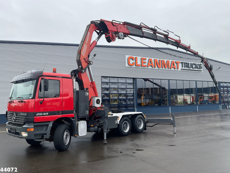 Mercedes-Benz Actros 2640 6x4 Fassi 60 Tonmeter laadkraan + Fly-jib - Camião grua: foto 1 Mercedes-Benz Actros 2640 6x4 Fassi 60 Tonmeter laadkraan + Fly-jib - Camião grua: foto 1