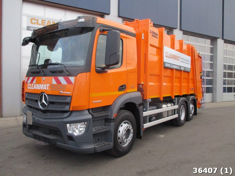 Caminhão de lixo Mercedes-Benz Antos 2533 Zoeller 21,5m3: foto 1