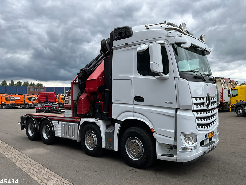 Mercedes-Benz Arocs 3251 8x4 Euro 6 Retarder HMF 85 Tonmeter laadkraan Fly-Jib - Camião grua: foto 4 Mercedes-Benz Arocs 3251 8x4 Euro 6 Retarder HMF 85 Tonmeter laadkraan Fly-Jib - Camião grua: foto 4
