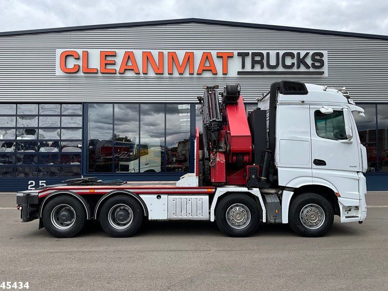 Mercedes-Benz Arocs 3251 8x4 Euro 6 Retarder HMF 85 Tonmeter laadkraan Fly-Jib - Camião grua: foto 3 Mercedes-Benz Arocs 3251 8x4 Euro 6 Retarder HMF 85 Tonmeter laadkraan Fly-Jib - Camião grua: foto 3