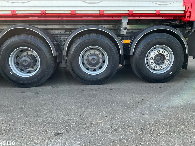 Camião basculante, Camião grua Mercedes-Benz Arocs 3263 8x4 Hiab 37 Tonmeter laadkraan + Fly-Jib: foto 14