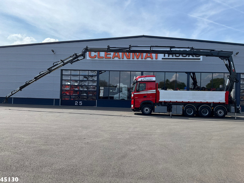 Camião basculante, Camião grua Mercedes-Benz Arocs 3263 8x4 Hiab 37 Tonmeter laadkraan + Fly-Jib: foto 11