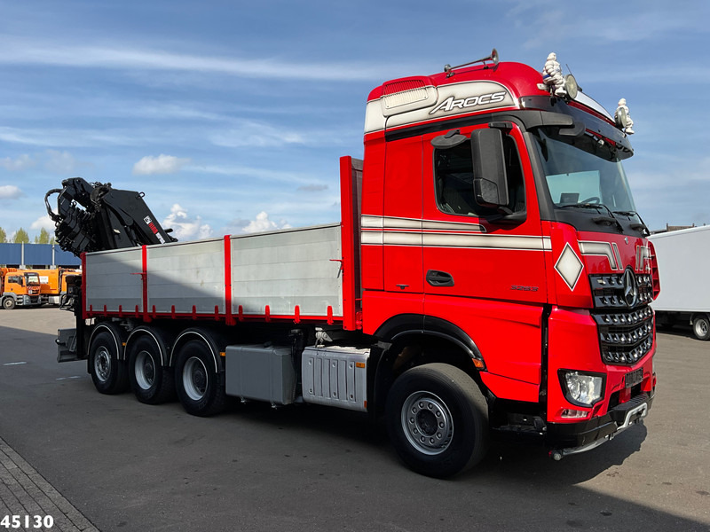 Camião basculante, Camião grua Mercedes-Benz Arocs 3263 8x4 Hiab 37 Tonmeter laadkraan + Fly-Jib: foto 9