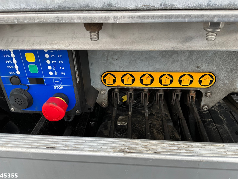 Camião polibenne, Camião grua Mercedes-Benz Arocs 3540 8x4 Euro 6 HMF 19 Tonmeter Z-kraan Just 118.906 Km!: foto 12