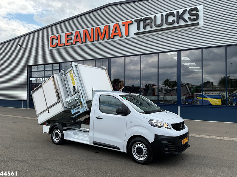 Peugeot E-Expert 100% elektrisch kippende zijlader - Caminhão de lixo: foto 1 Peugeot E-Expert 100% elektrisch kippende zijlader - Caminhão de lixo: foto 1