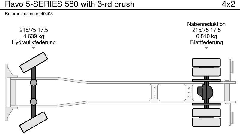 Locação financeira de Ravo 5-SERIES 580 with 3-rd brush Ravo 5-SERIES 580 with 3-rd brush: foto 14