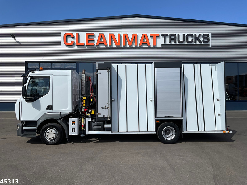 Renault D 220 Euro 6 Fassi 2,3 Tonmeter laadkraan Just 153.536 km! - Camião grua: foto 3 Renault D 220 Euro 6 Fassi 2,3 Tonmeter laadkraan Just 153.536 km! - Camião grua: foto 3