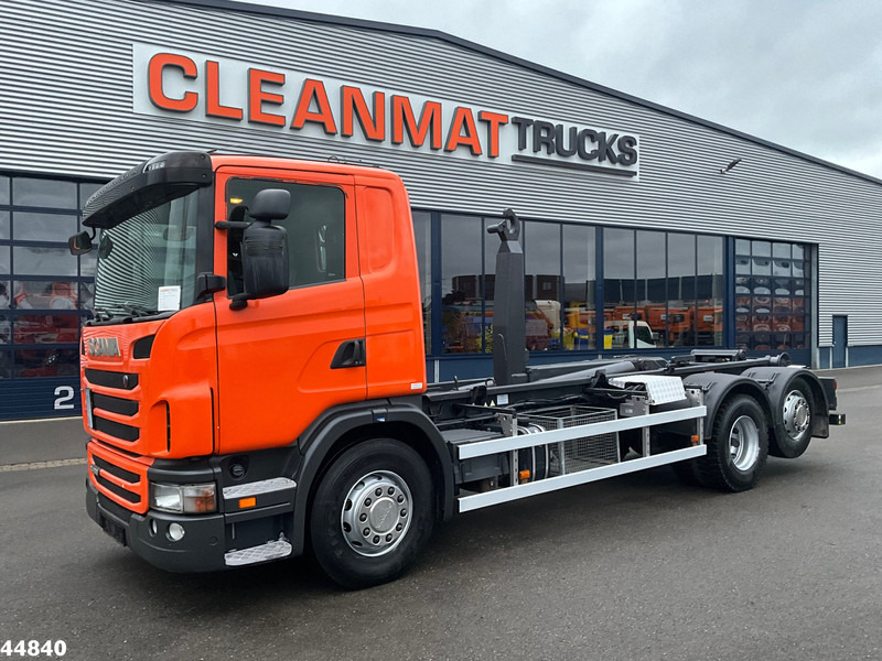 Camião polibenne Scania G 400 Retarder VDL 21 Ton haakarmsysteem: foto 6