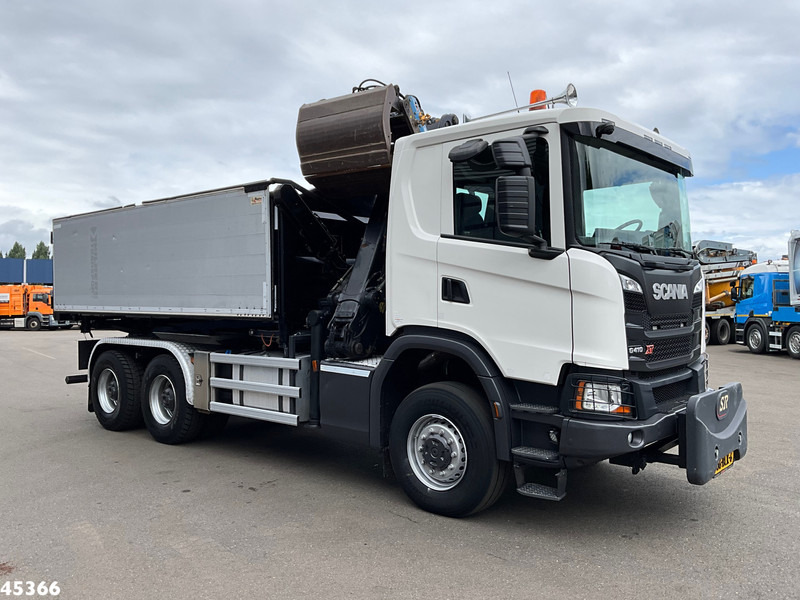Scania G 410 6x6 Euro 6 Palfinger 17 Tonmeter Z-kraan - Camião basculante, Camião grua: foto 5 Scania G 410 6x6 Euro 6 Palfinger 17 Tonmeter Z-kraan - Camião basculante, Camião grua: foto 5
