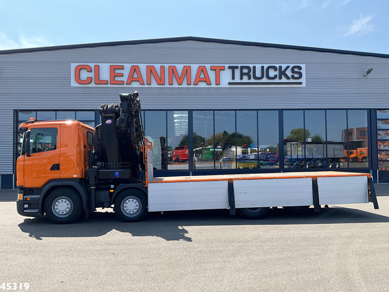 Scania G 450 Euro 6 HMF 60 Tonmeter laadkraan + Fly-Jib - Camião grua: foto 4 Scania G 450 Euro 6 HMF 60 Tonmeter laadkraan + Fly-Jib - Camião grua: foto 4