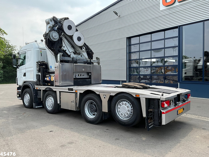 Scania G 480 HMF 85 Tonmeter laadkraan + Fly-Jib - Camião grua: foto 2 Scania G 480 HMF 85 Tonmeter laadkraan + Fly-Jib - Camião grua: foto 2