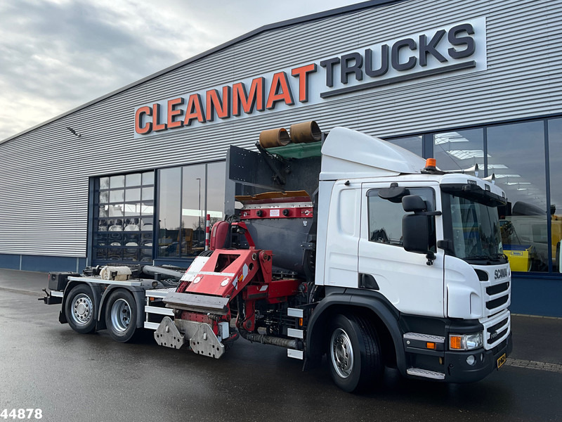 Scania P 280 6x2 Euro 6 VDL Translift zijlader Just 159.334 km! - Caminhão de lixo: foto 1 Scania P 280 6x2 Euro 6 VDL Translift zijlader Just 159.334 km! - Caminhão de lixo: foto 1