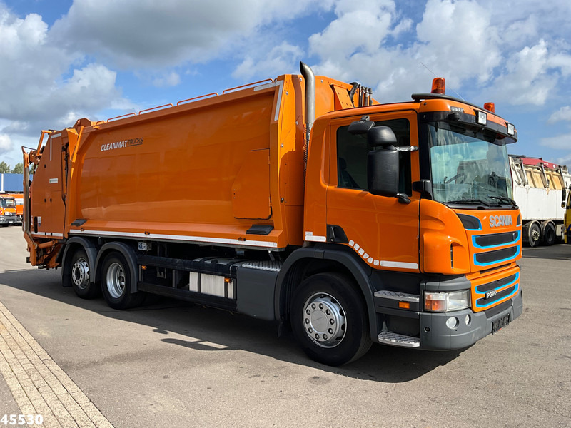 Caminhão de lixo Scania P 320 Geesink 24m³ Welvaarts weighing system: foto 7