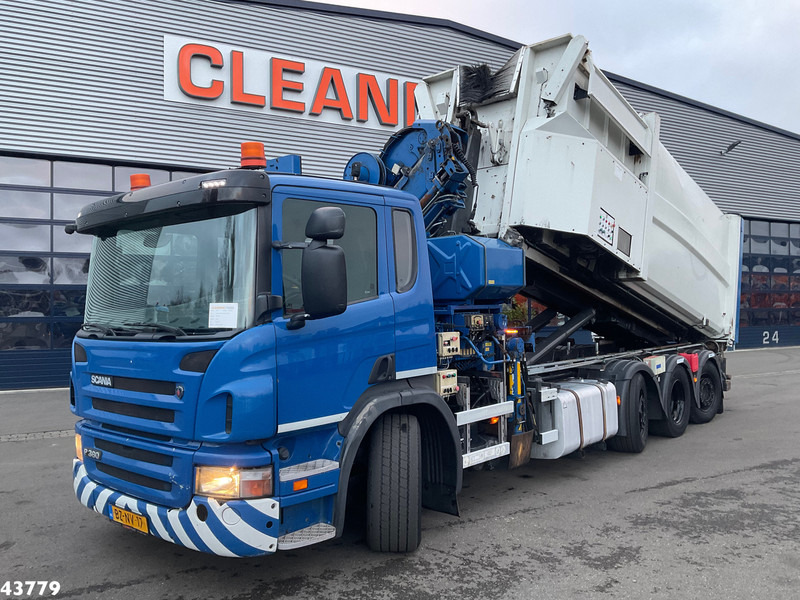Scania P 360 8x2 Hiab 21 Tonmeter laadkraan - Camião polibenne, Camião grua: foto 2 Scania P 360 8x2 Hiab 21 Tonmeter laadkraan - Camião polibenne, Camião grua: foto 2