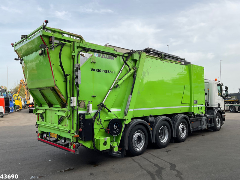Scania P 360 Faun 18m³ + Hiab crane + Underground Container Washing Installation - Caminhão de lixo: foto 5 Scania P 360 Faun 18m³ + Hiab crane + Underground Container Washing Installation - Caminhão de lixo: foto 5