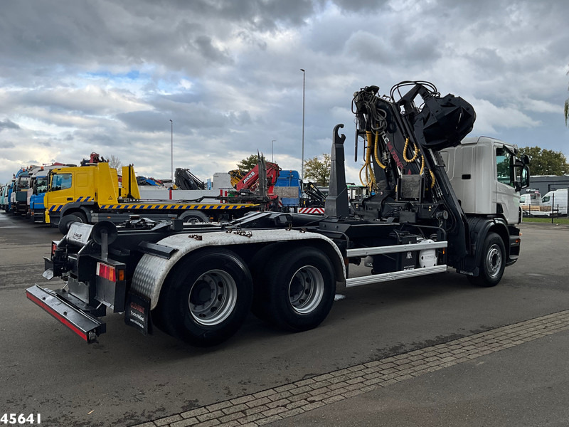Scania P 380 Terex 14 Tonmeter laadkraan met Poliepgrijper! - Camião polibenne, Camião grua: foto 5 Scania P 380 Terex 14 Tonmeter laadkraan met Poliepgrijper! - Camião polibenne, Camião grua: foto 5