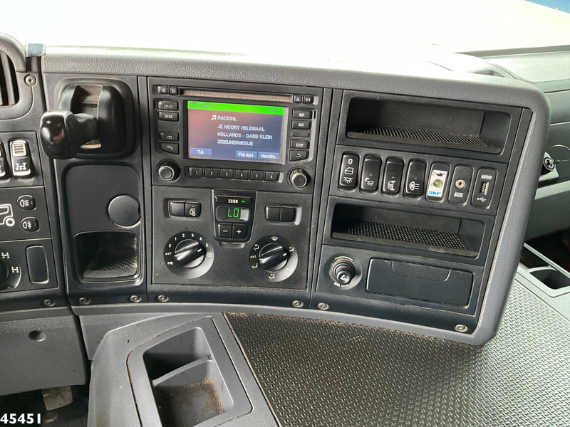 Camião polibenne, Camião grua Scania P 410 8x4 Euro 6 Palfinger 14 Tonmeter Z-kraan: foto 15