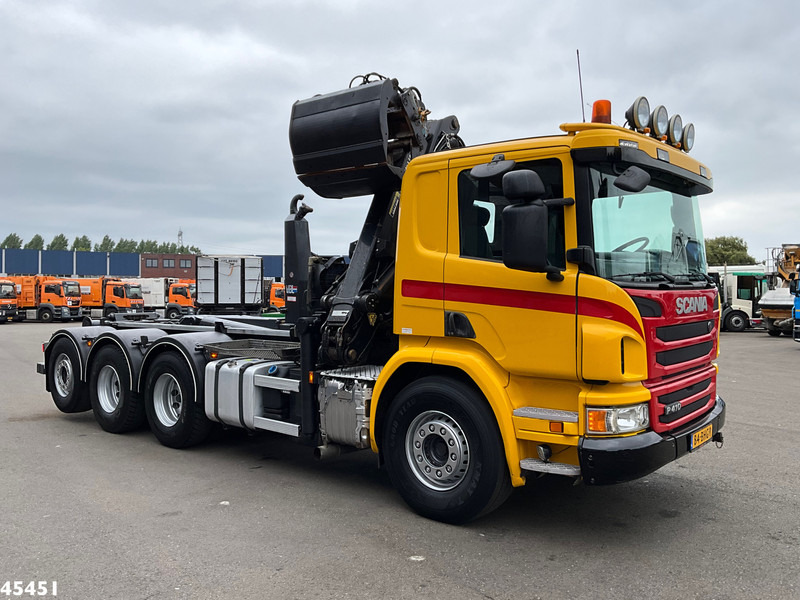 Scania P 410 8x4 Euro 6 Palfinger 14 Tonmeter Z-kraan - Camião polibenne, Camião grua: foto 3 Scania P 410 8x4 Euro 6 Palfinger 14 Tonmeter Z-kraan - Camião polibenne, Camião grua: foto 3