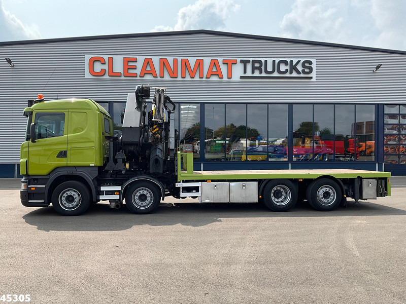 Scania R 420 8x2 manual Palfinger 85 Tonmeter laadkraan + Fly-Jib - Camião grua: foto 3 Scania R 420 8x2 manual Palfinger 85 Tonmeter laadkraan + Fly-Jib - Camião grua: foto 3