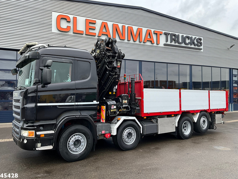 Scania R 480 8x2 Retarder Hiab 47 Tonmeter laadkraan + Fly-Jib! Just 242.931 km! - Camião grua: foto 2 Scania R 480 8x2 Retarder Hiab 47 Tonmeter laadkraan + Fly-Jib! Just 242.931 km! - Camião grua: foto 2